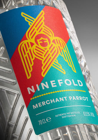 Ninefold Merchant Parrot Overproof Rum 63.5% 70cl