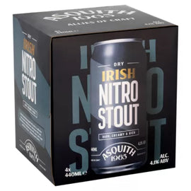 Asquith Dry Irish Nitro Stout 4 x 440ml