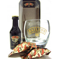 Baileys - Miniature, Chocolate Truffles & Glass Gift Set Liqueur 5CL