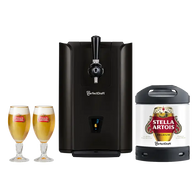 PerfectDraft PRO BLACK Stella Artois Beer Pump Dispenser Starter Bundle - Limited Edition