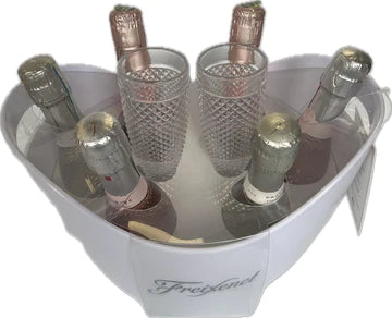 Ice bucket and glasses best sale set