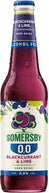 Somersby Blackcurrant & Lime 0.0% 400ml Bottle - Alcohol Free