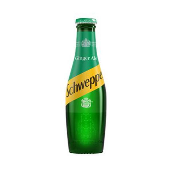 Schweppes Ginger Ale 24x200ml Bottles