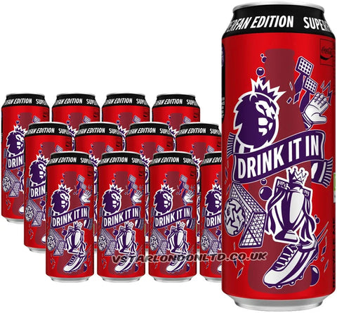 Coca Cola Zero Superfan Edition 12 x 500ml Cans - Dated 30/09/26