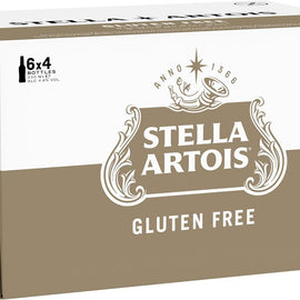 Stella Artois Gluten Free Lager Bottles 24x330ml