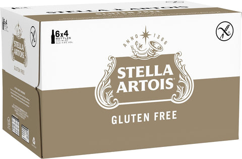 Stella Artois Gluten Free Lager Bottles 24x330ml