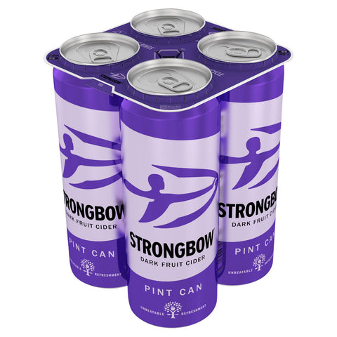 Strongbow Dark Fruit Cider Pint Cans 24x568ml