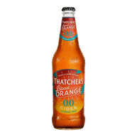 Thatchers Blood Orange Zero 0.00% Cider 6 x 500ml - Alcohol Free - NEW