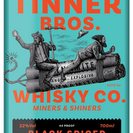 Tinner Bros Black Spiced Whisky Liqueur 70cl