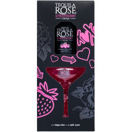 Tequila Rose & Coupe Glass Gift Set