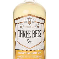 Three Bees Honey Infused Gin 70cl