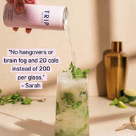 Trip CBD Infused Peach Ginger 12 x 250ml Cans