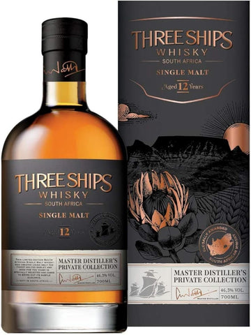 Three Ships 12 Year Old Single Malt Whisky 70cl