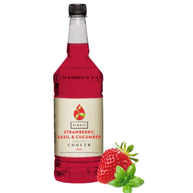 Simply Strawberry, Basil & Cucumber Cooler (1 Litre)