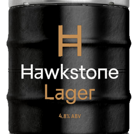 Hawkstone Premium  Lager 11Gall / 50lt - Pub Keg