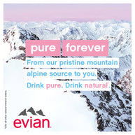 Evian Still Natural Mineral Water 24x500ml