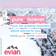 Evian Still Natural Mineral Water 8x1.5L