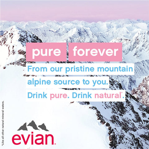 Evian Still Natural Mineral Water 8x1.5L