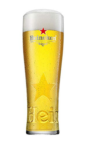 Heineken Red Star Half Pint Glass