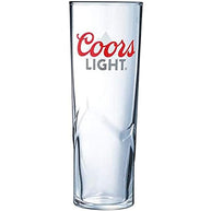 Coors Light Straight Blue Triangle Pint Glass