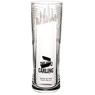 Carling Half Pint Glass New 'Design 3'