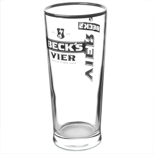 Beck's Vier Half Pint Glass