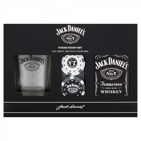 Jack Daniel's Old No.7 Poker Night In Gift set