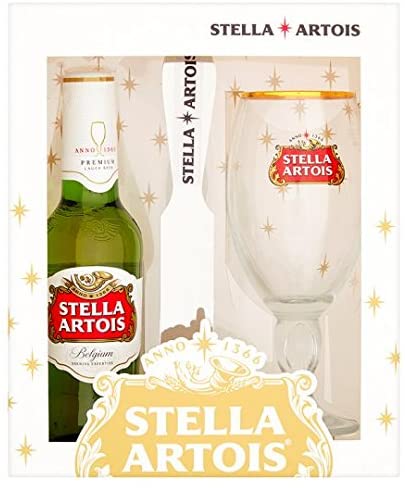 Stella Artois Glass & Head Skimmer Gift Set