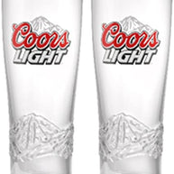 Coors Light Half Pint Glass