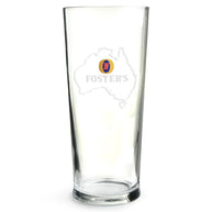 Fosters Australia Map Half Pint Glass