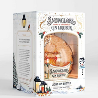 Snow Globe Gin Orange & Gingerbread Liqueur 70cl (box is damaged )
