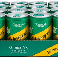 Schweppes Canada Dry Ginger Ale Mini Cans 24 x 150ml