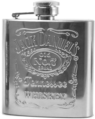 Jack Daniels Old No.7 Tumbler & Hipflask set