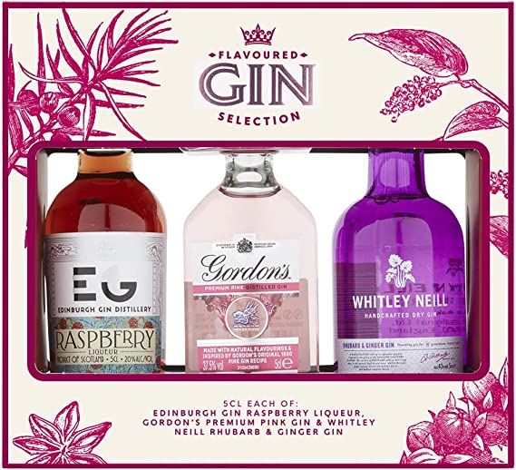 Buy Flavoured Gin Selection 3x5cl Gift Set EG Gordons Whitley Neill buy-flavoured-gin-selection-3x5cl-gift-set-eg-gordons-whitley-neill