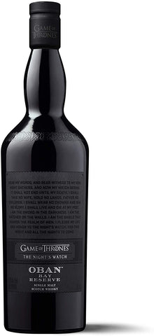 Oban Bay Reserve Scotch Whisky Game of Thrones Limited Edition 70cl