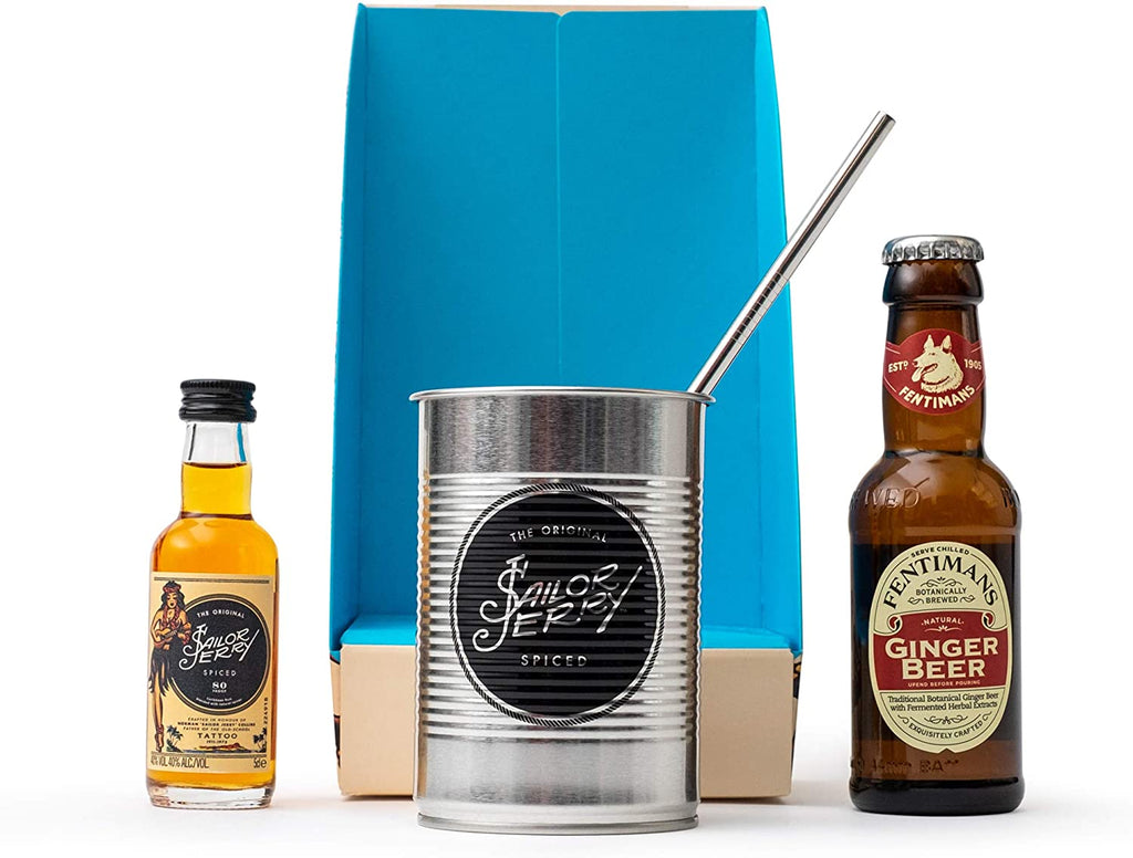 Buy Sailor Jerry Spiced Rum & Ginger Beer Gift Set Online 365 Drinks