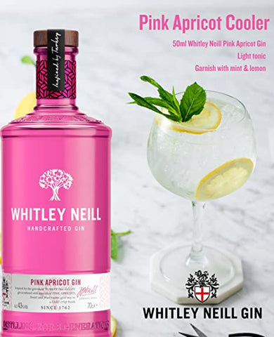 Whitley Neill Pink Apricot Gin 70cl