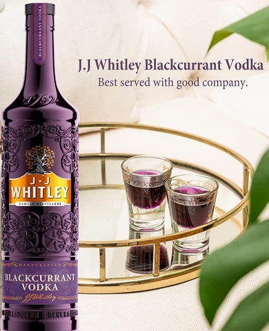 J.J Whitley Blackcurrant Vodka 70cl