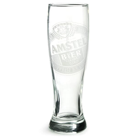 Amstel Pilsner Etched Pint Glass