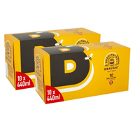Boddingtons Draught Bitter Beer Cans 2x10pkx440ml 20 cans