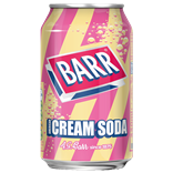 Barr American Cream Soda 24 x 330ml