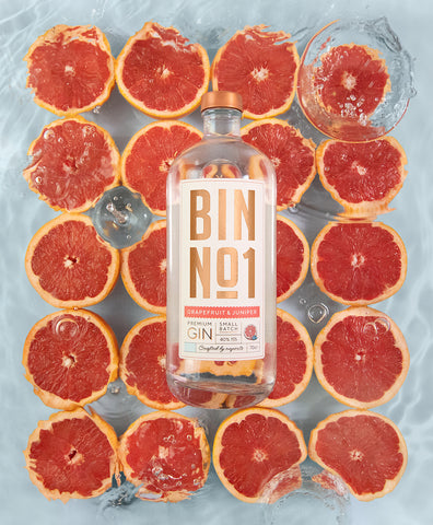 Bin No.1 Grapefruit & Juniper Gin - 70cl