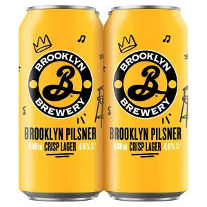 Brooklyn Brewery Brooklyn Pilsner Crisp Lager 24 x 440ml