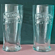 Carling 1/2 pint 'old style' Extra Cold Glass