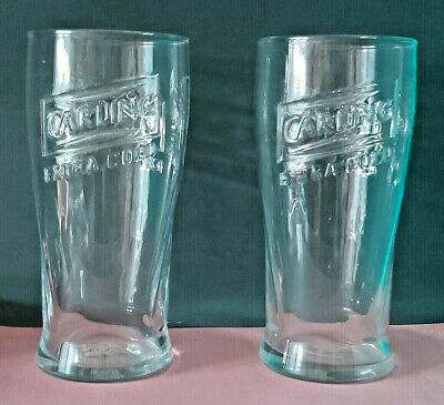 Carling 1/2 pint 'old style' Extra Cold Glass