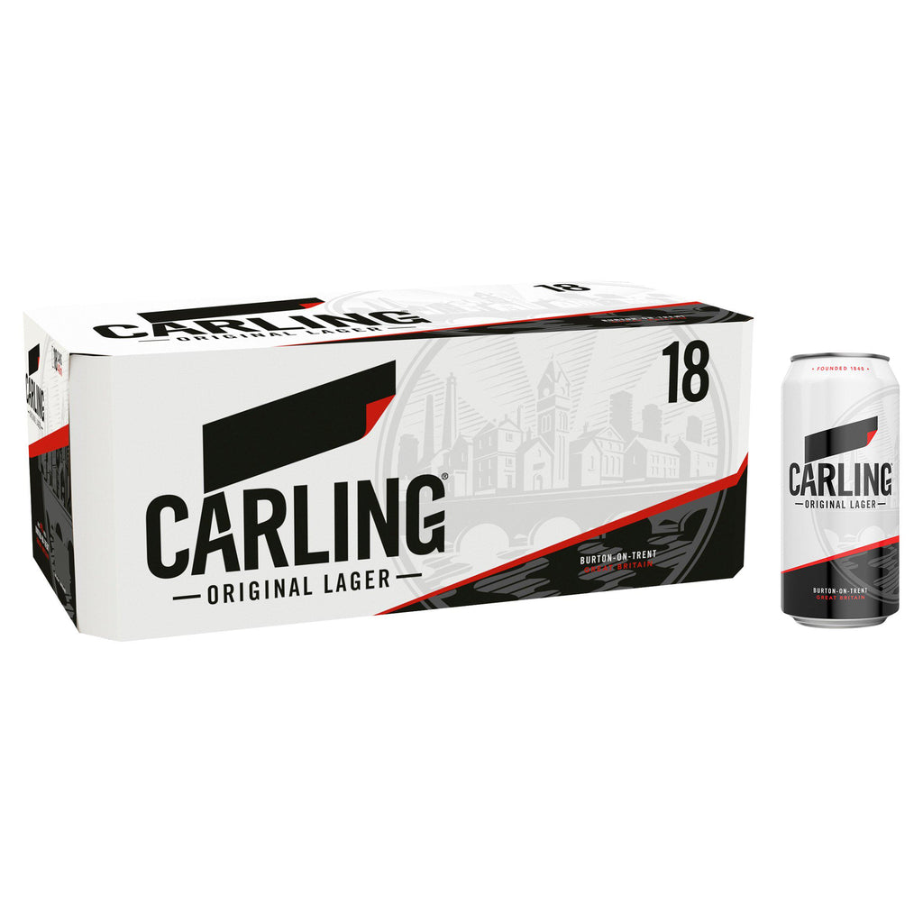 Carling Lager Cans 18x440ml