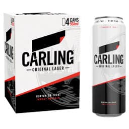 Carling Lager Pint Cans 24x568ml
