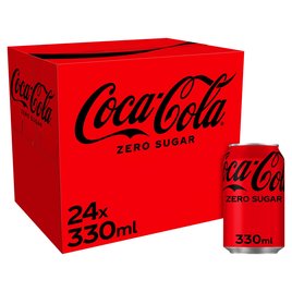Coca-Cola Zero Sugar 24x330ml cans
