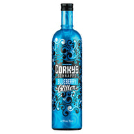 Corky's Schnapps Blueberry Glitter Schnapps Liqueur 70cl