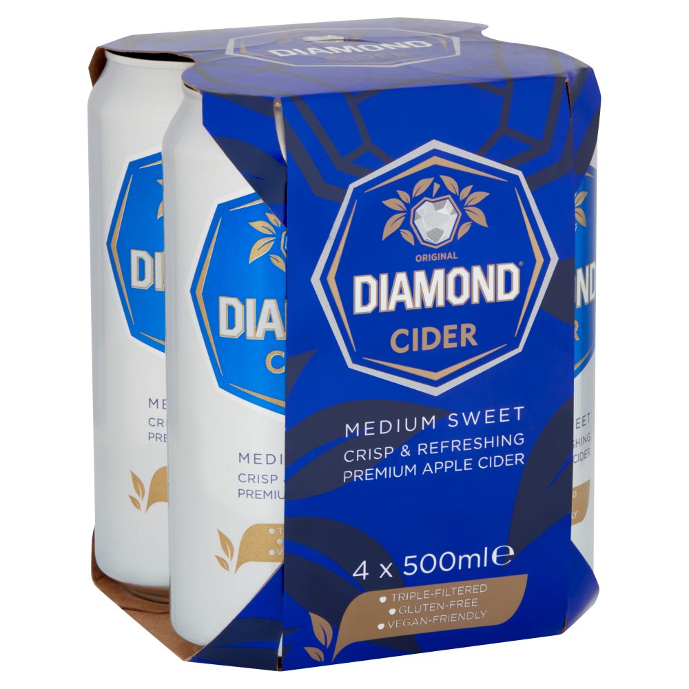 Diamond Original Cider Cans 24x500ml